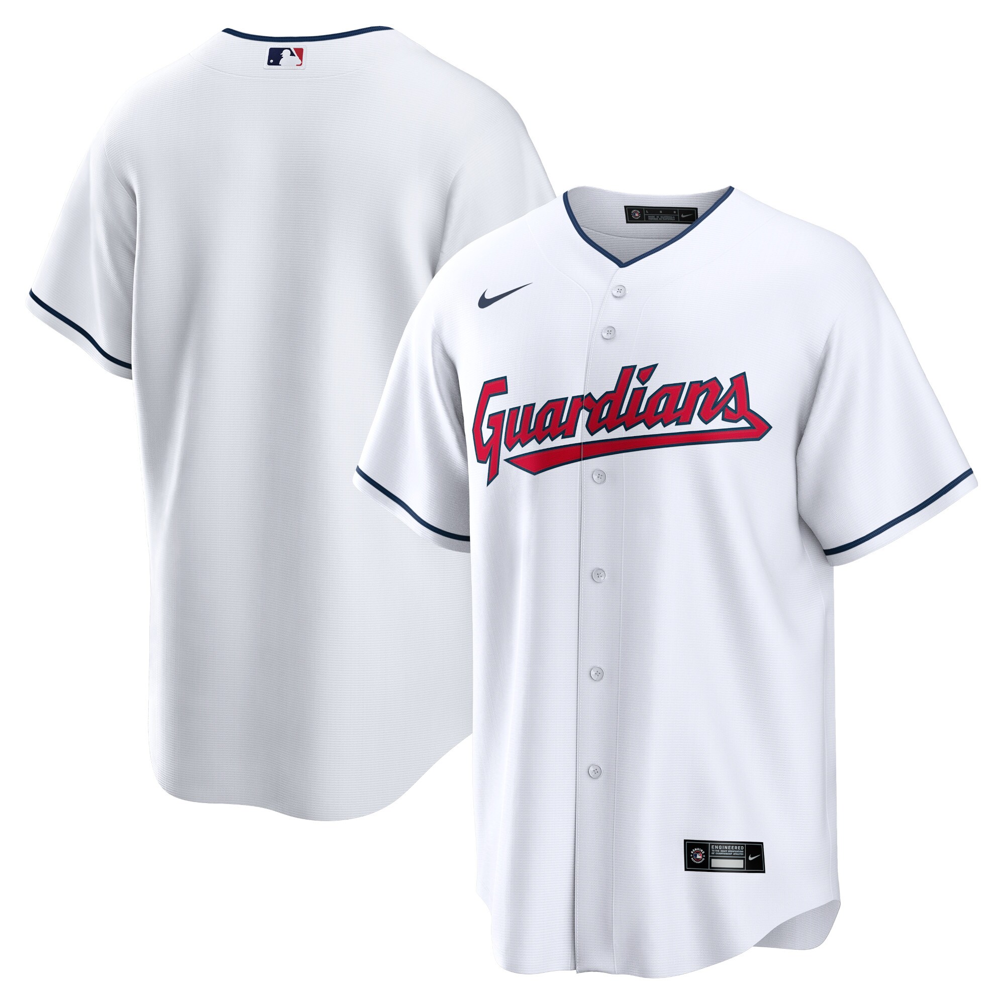 Cleveland Guardians Replica Team Jersey - White