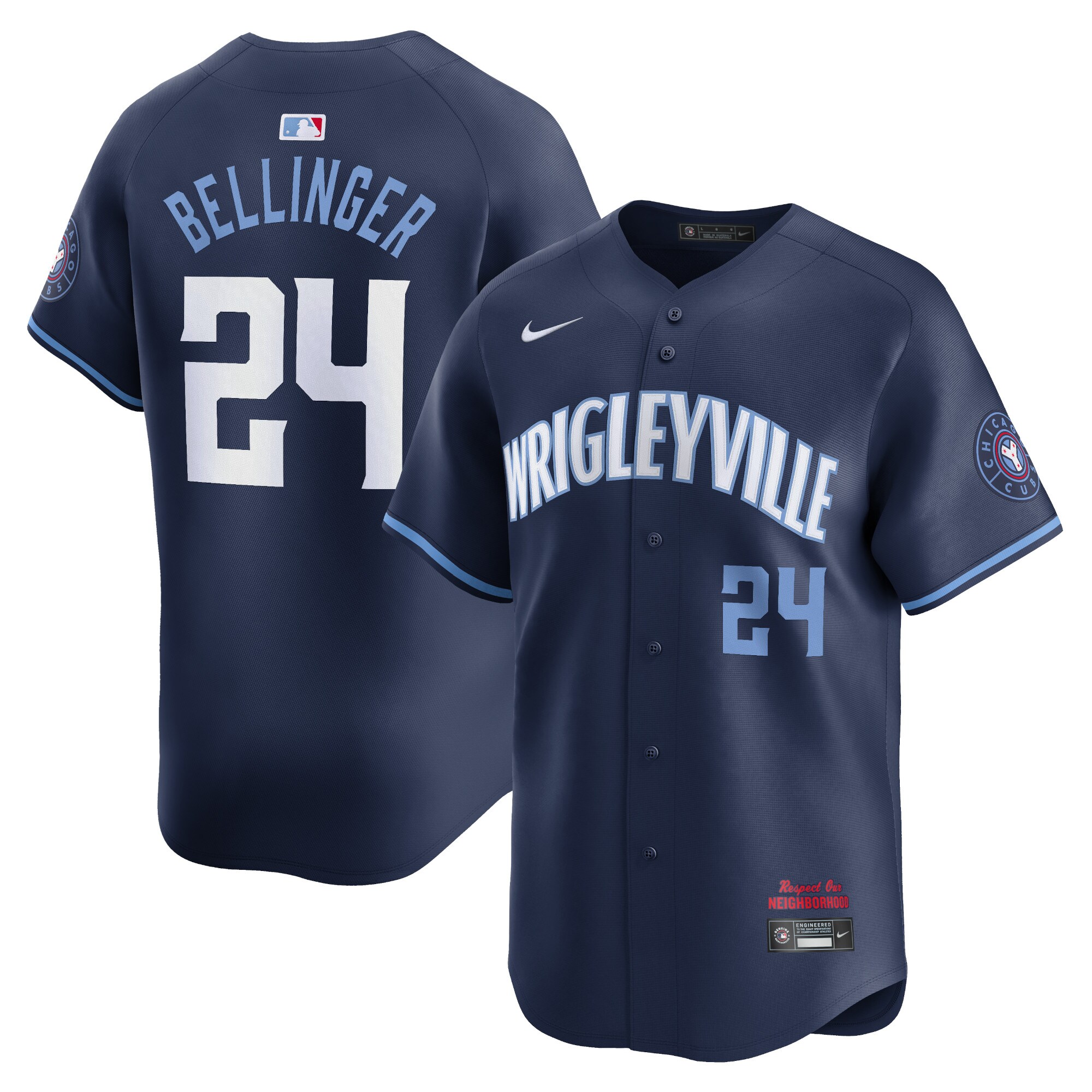 Cody Bellinger Chicago Cubs City Connect Limited Player Jersey - Navy
