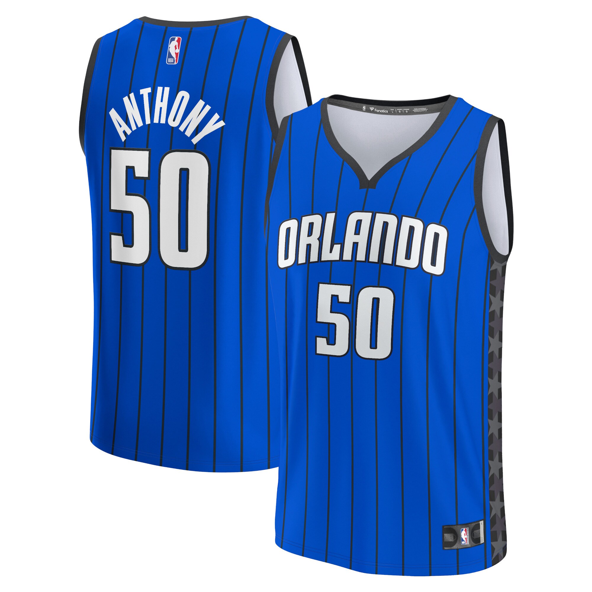 Cole Anthony Orlando Magic Fanatics Youth Fast Break Player Jersey - Statement Edition - Royal