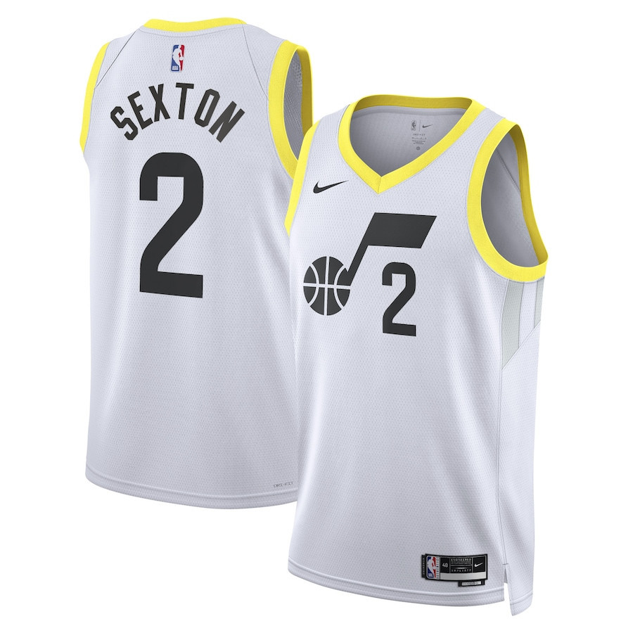 Colin Sexton 2 Utah Jazz Unisex Swingman Jersey - Association Edition - White