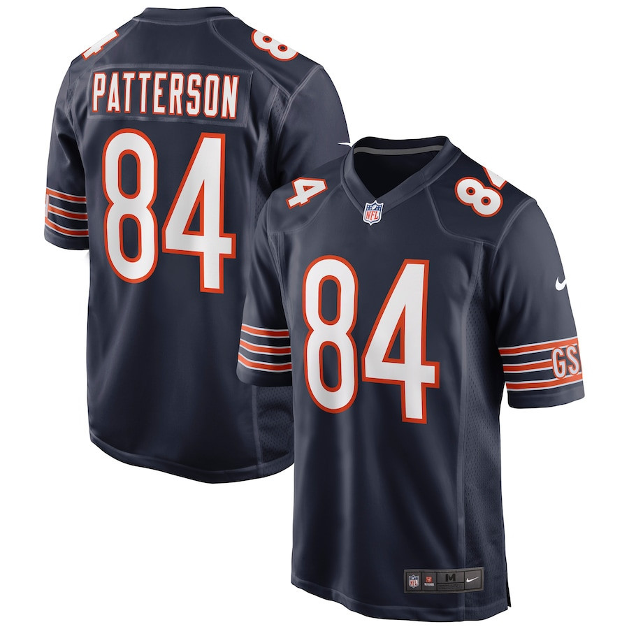 Cordarrelle Patterson 84 Chicago Bears Men Game Jersey - Navy