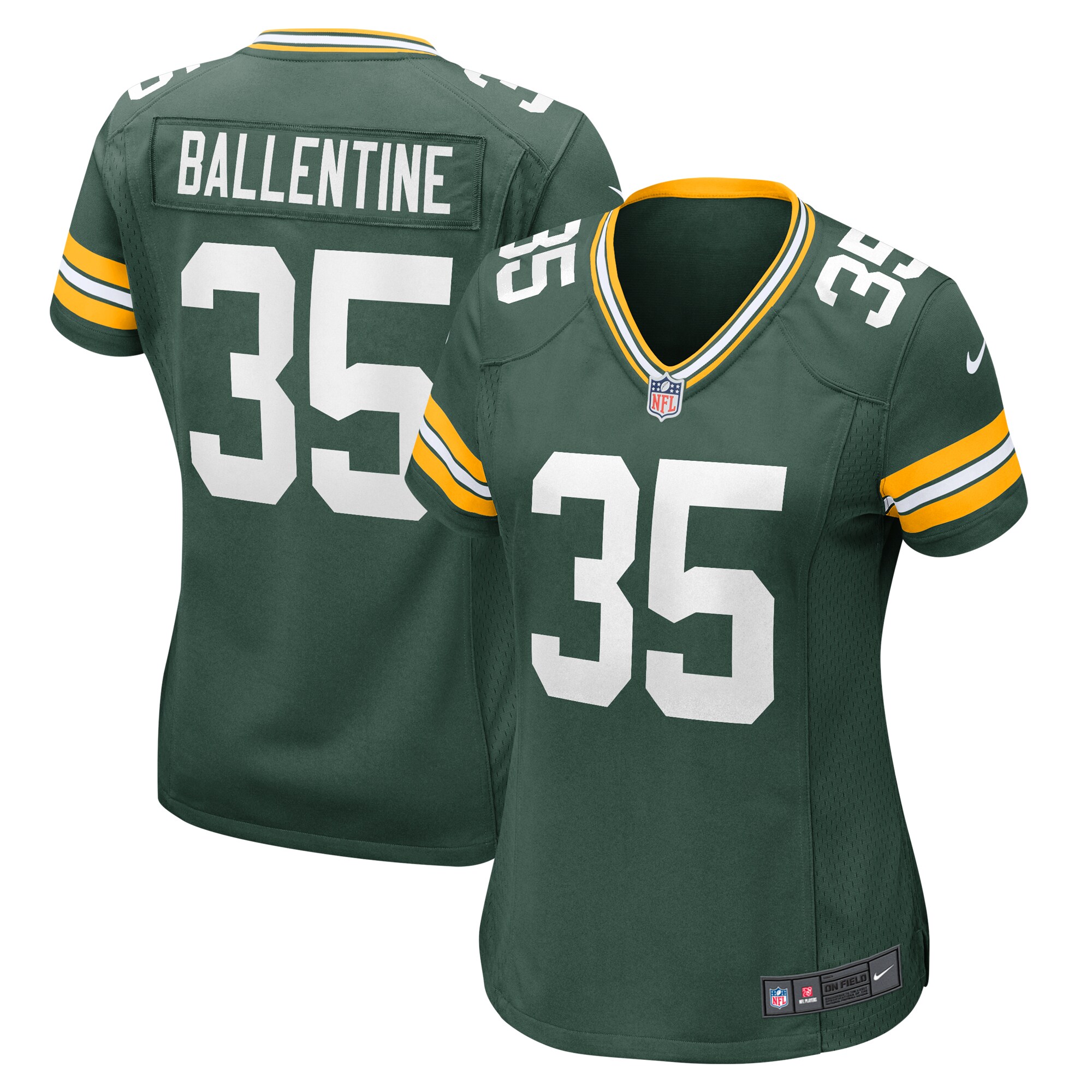 Corey Ballentine Green Bay Packers Women's Home Game Player Jersey - Green