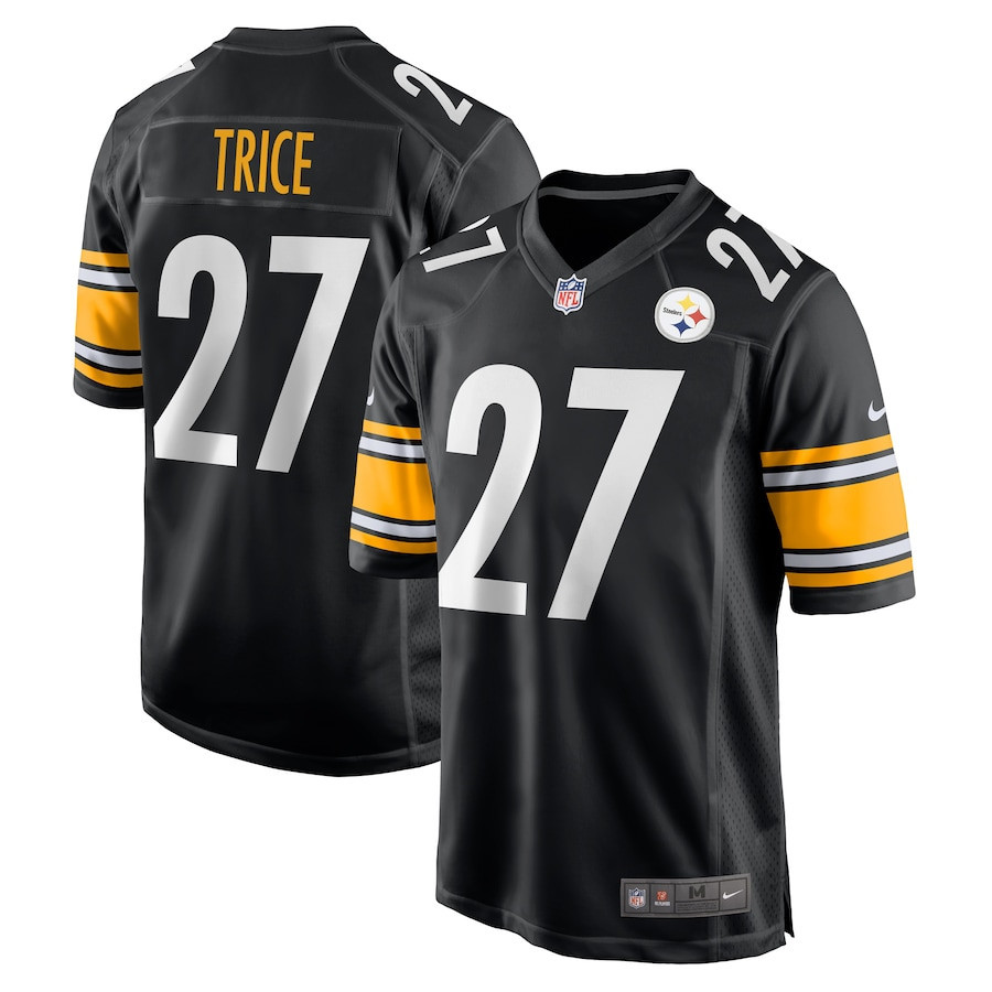 Cory Trice 27 Pittsburgh Steelers Men Game Jersey - Black