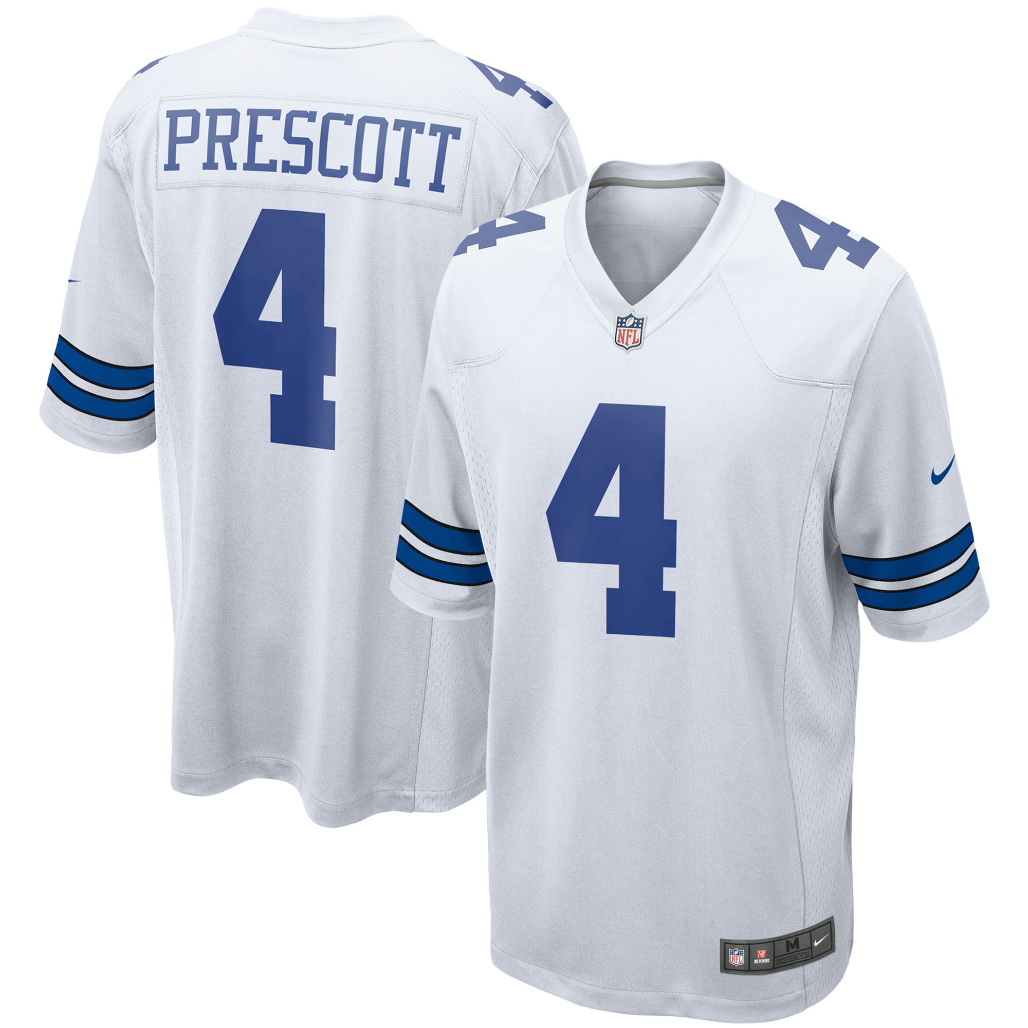 Dak Prescott Dallas Cowboys Game Team Jersey - White