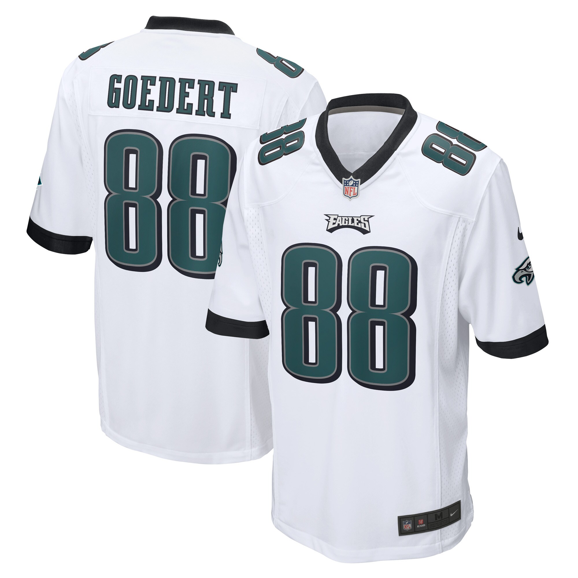 Dallas Goedert Philadelphia Eagles Game Player Jersey - White