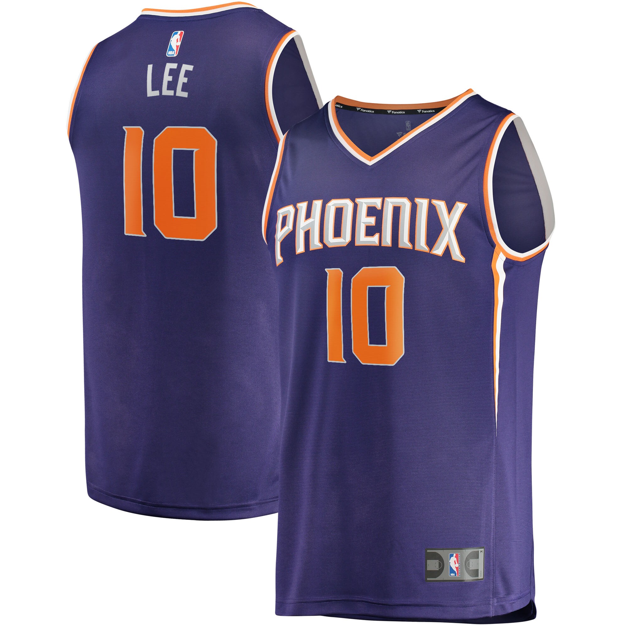 Damion Lee Phoenix Suns Fanatics Fast Break Replica Jersey - Icon Edition - Purple