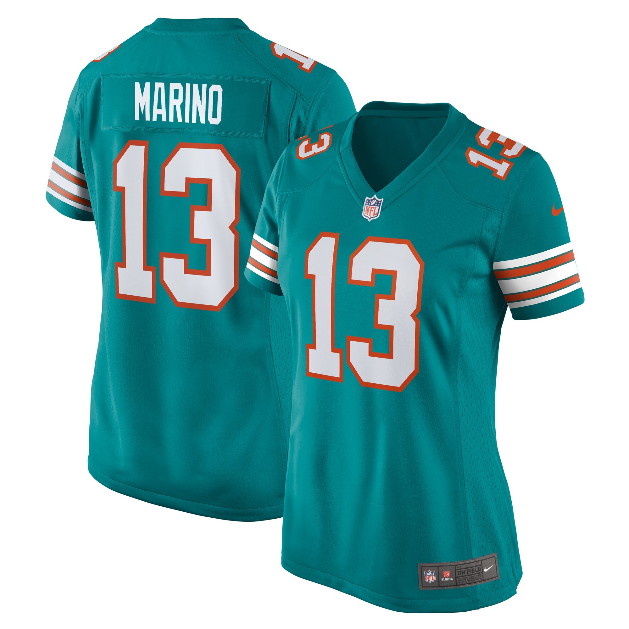 Dan Marino Miami Dolphins Women's Retired Player Jersey - Aqua