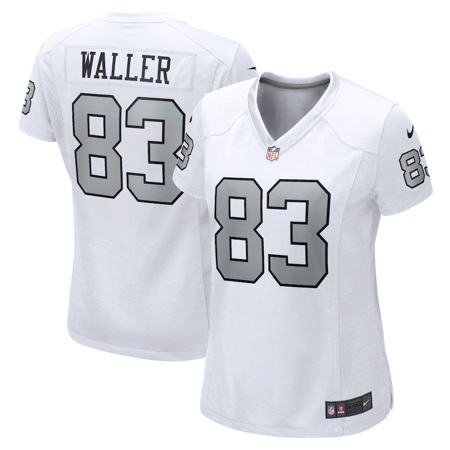 Darren Waller 83 Las Vegas Raiders Women Jersey - White