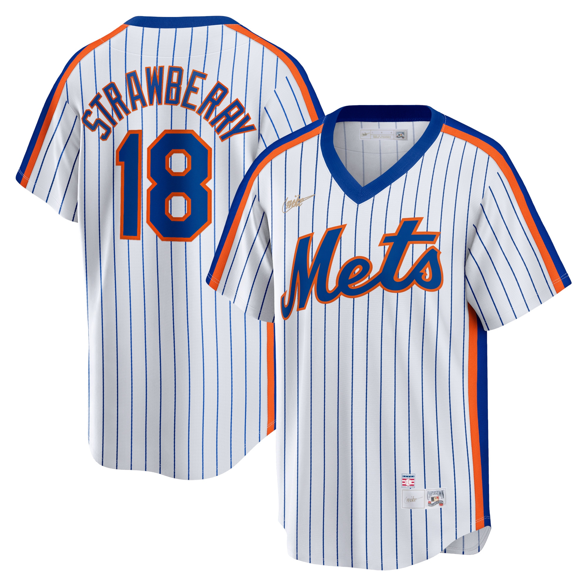 Darryl Strawberry New York Mets Home Cooperstown Collection Player Jersey - White