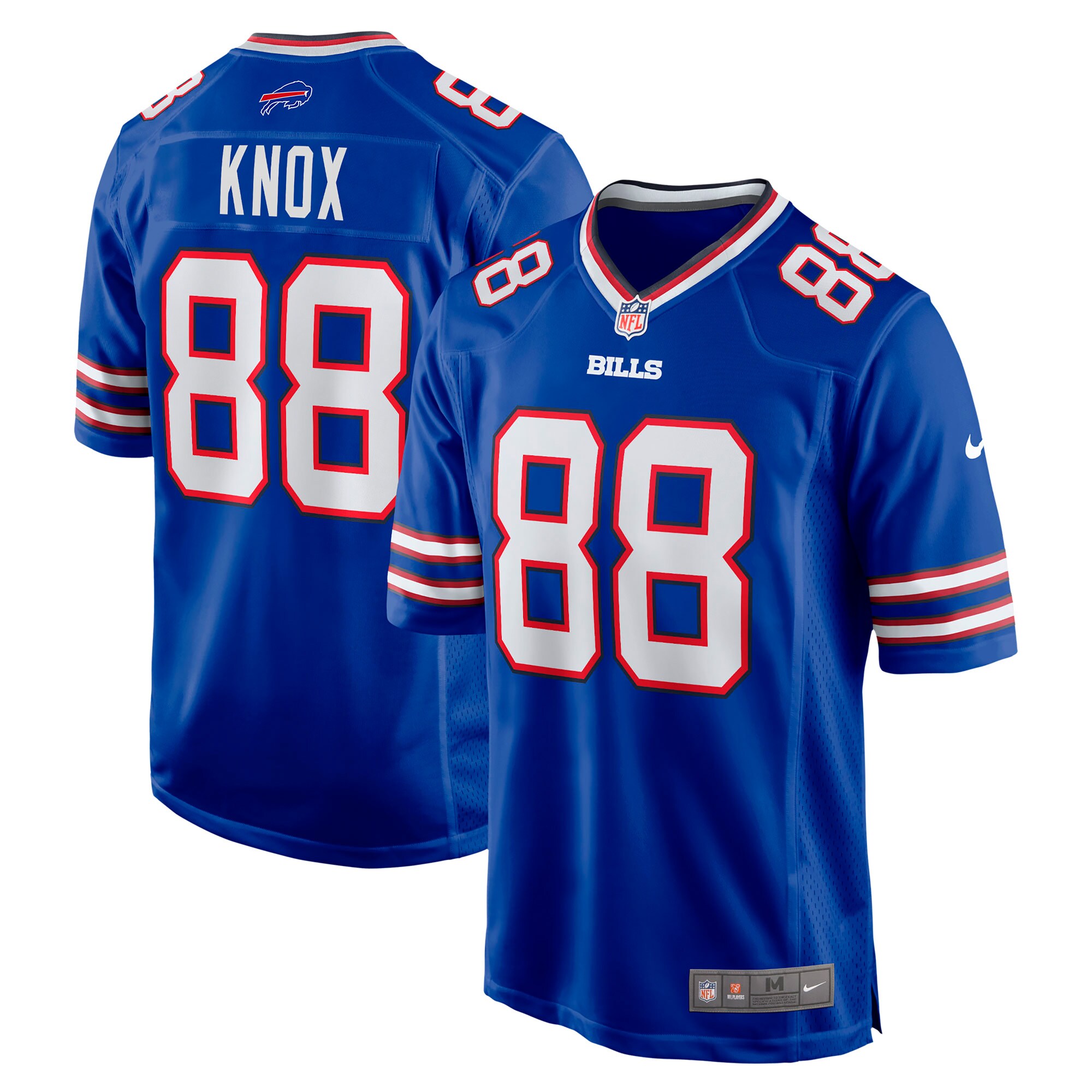 Dawson Knox Buffalo Bills Game Jersey - Royal