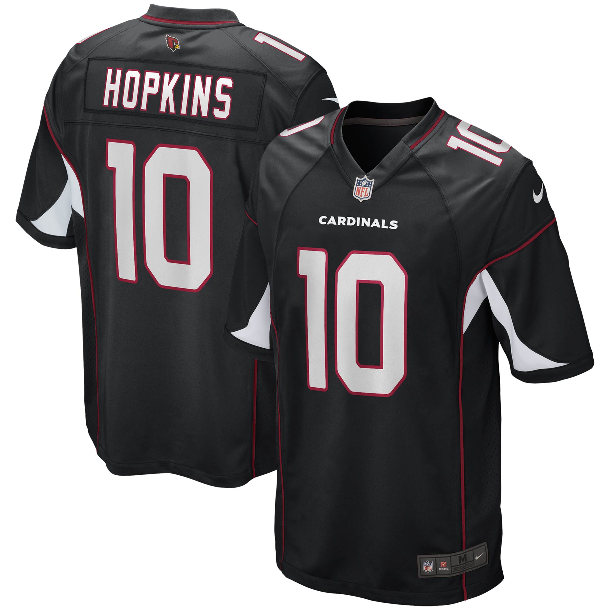 DeAndre Hopkins Arizona Cardinals Game Jersey - Black