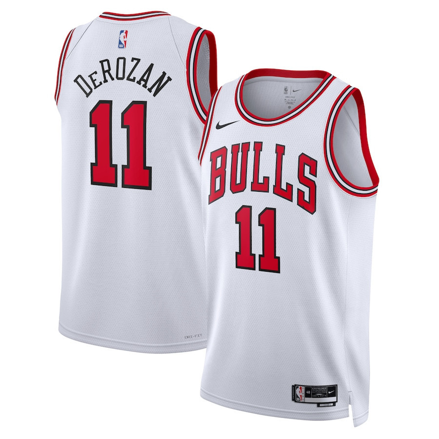DeMar DeRozan 11 Chicago Bulls Unisex Swingman Jersey - Association Edition - White
