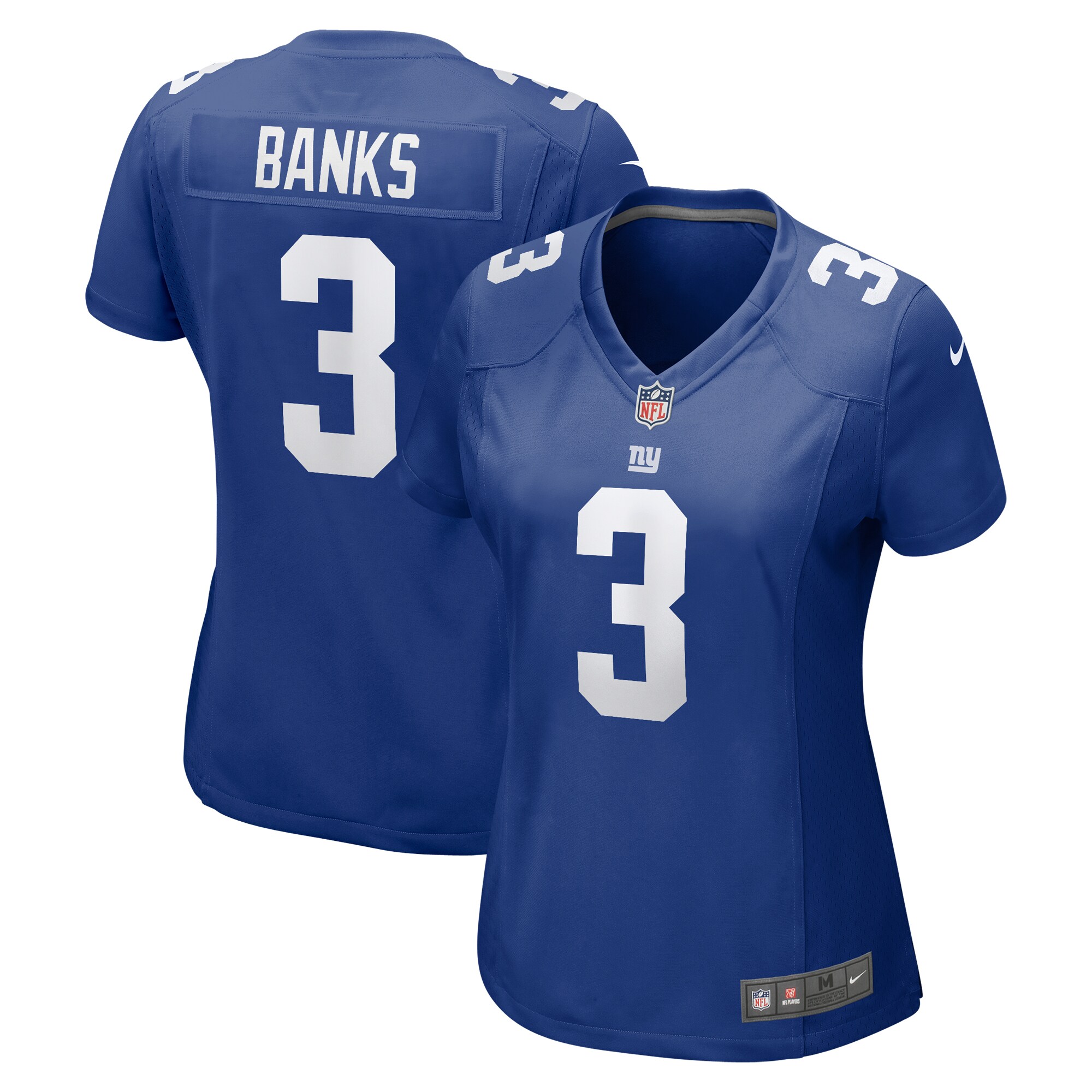 Deonte Banks New York Giants Women's Game Jersey - Royal