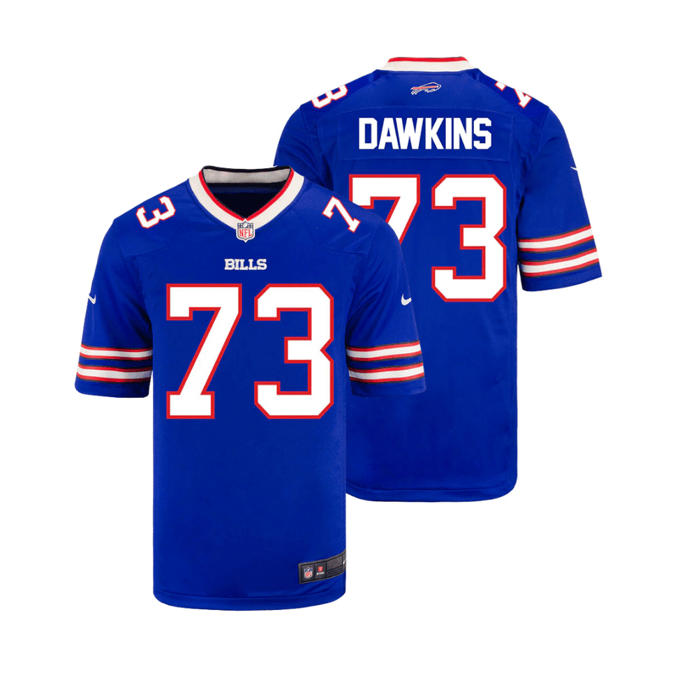 Dion Dawkins 73 Buffalo Bills YOUTH Home Game Jersey - Royal