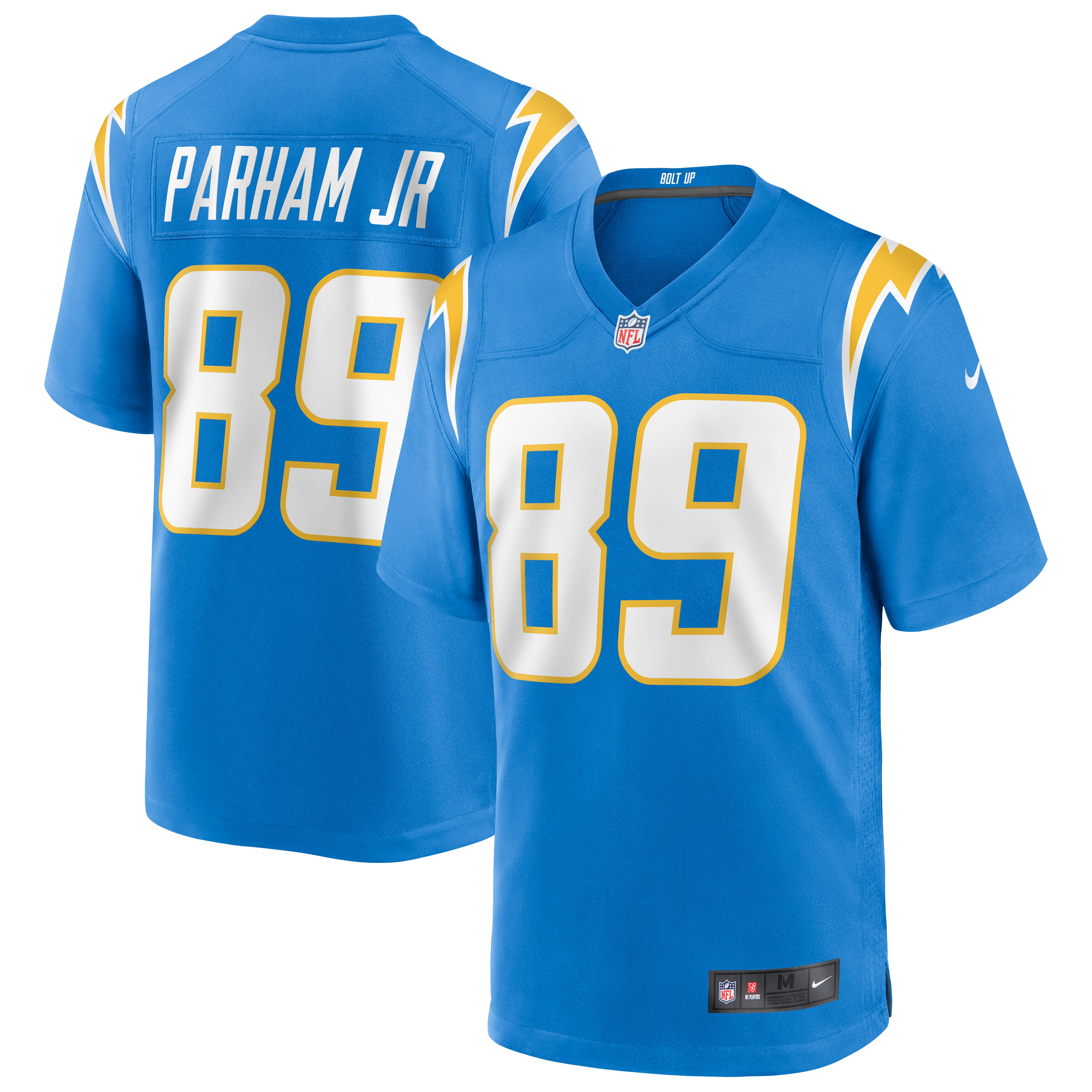 Donald Parham Jr. Los Angeles Chargers Game Jersey - Powder Blue