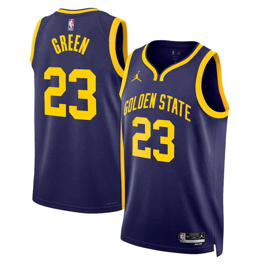 Draymond Green 23 Golden State Warriors Unisex Swingman Jersey - Statement Edition - Navy