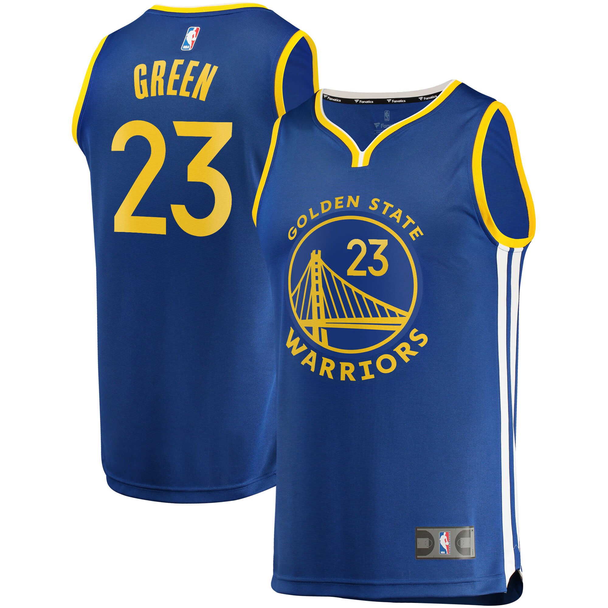Draymond Green Golden State Warriors Fanatics Youth Fast Break Player Replica Jersey - Icon Edition - Royal