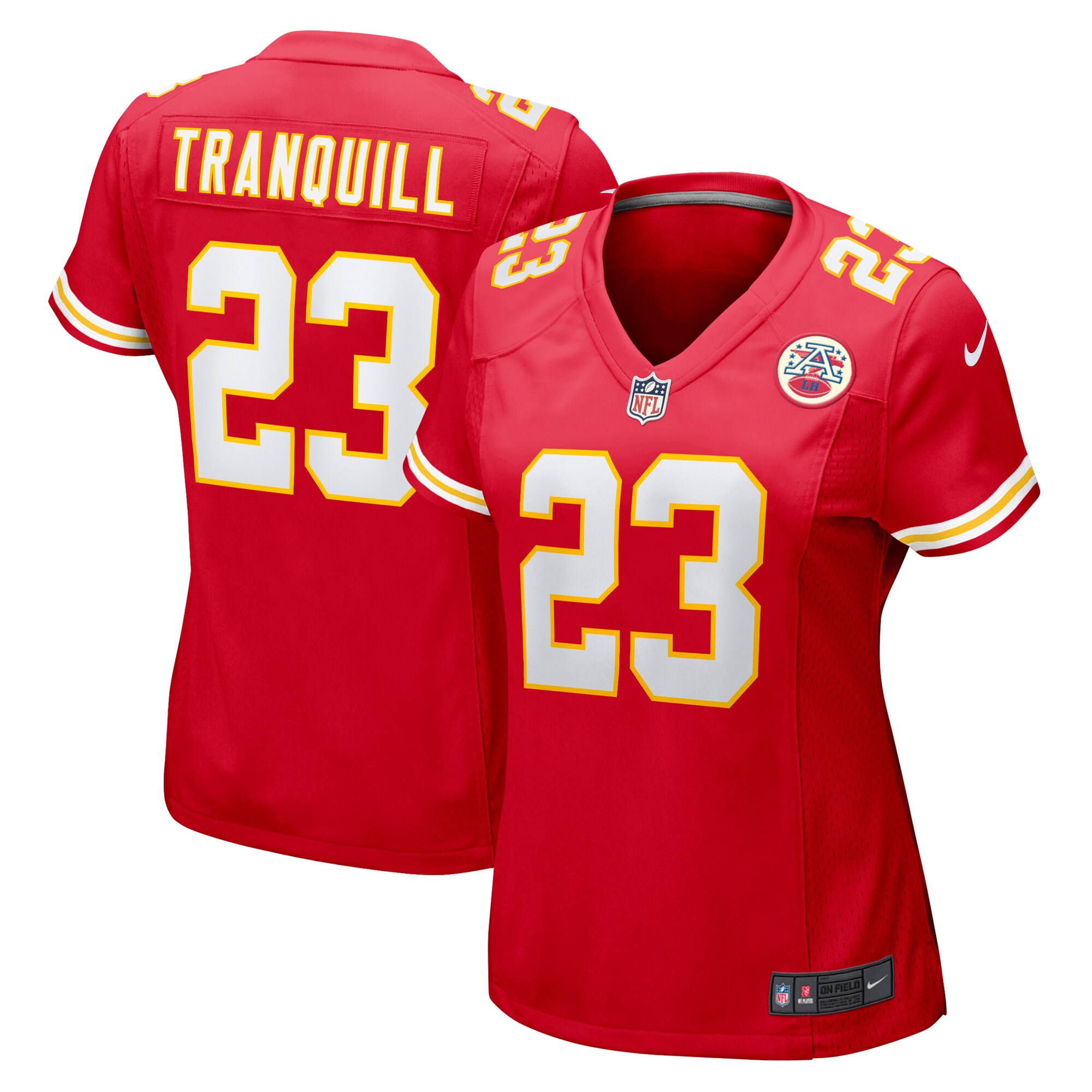 Drue Tranquill Kansas City Chiefs Women's Game Player Jersey - Red