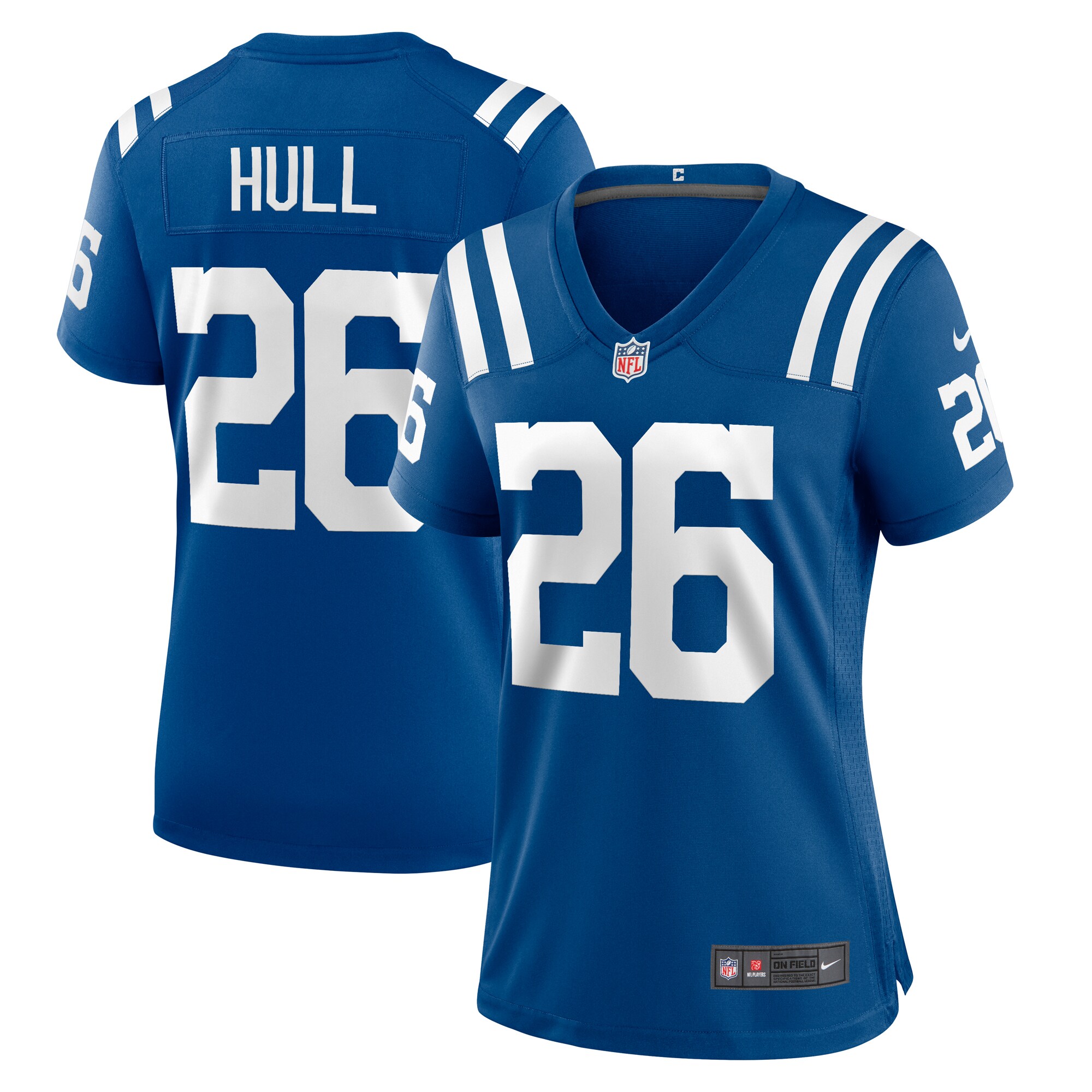 Evan Hull Indianapolis Colts Women's Team Game Jersey - Royal