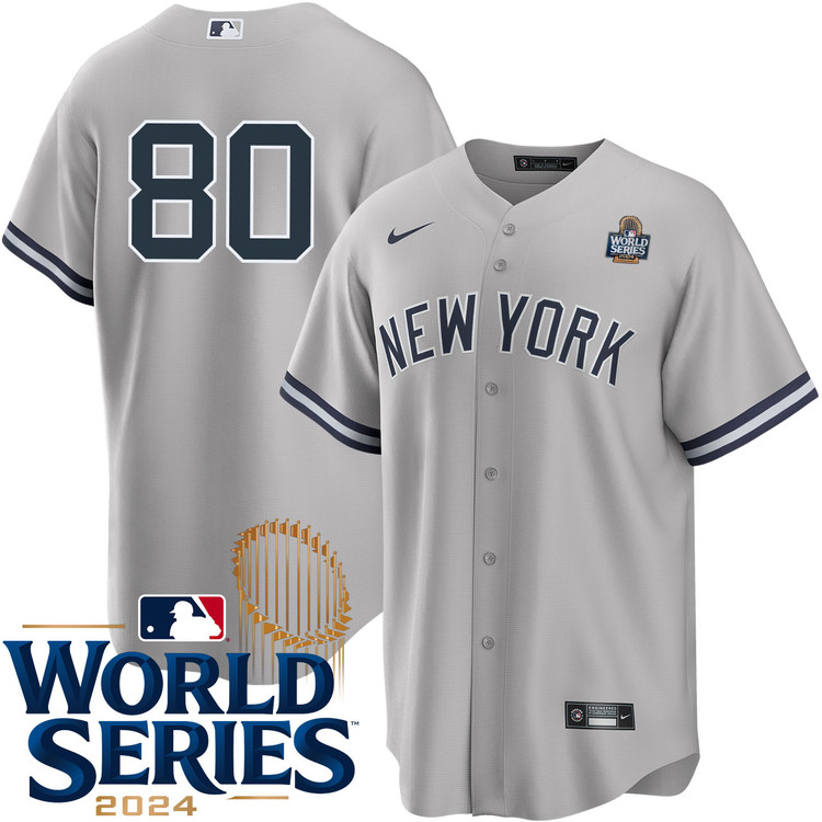 Everson Pereira New York Yankees Road Player World Series Jersey