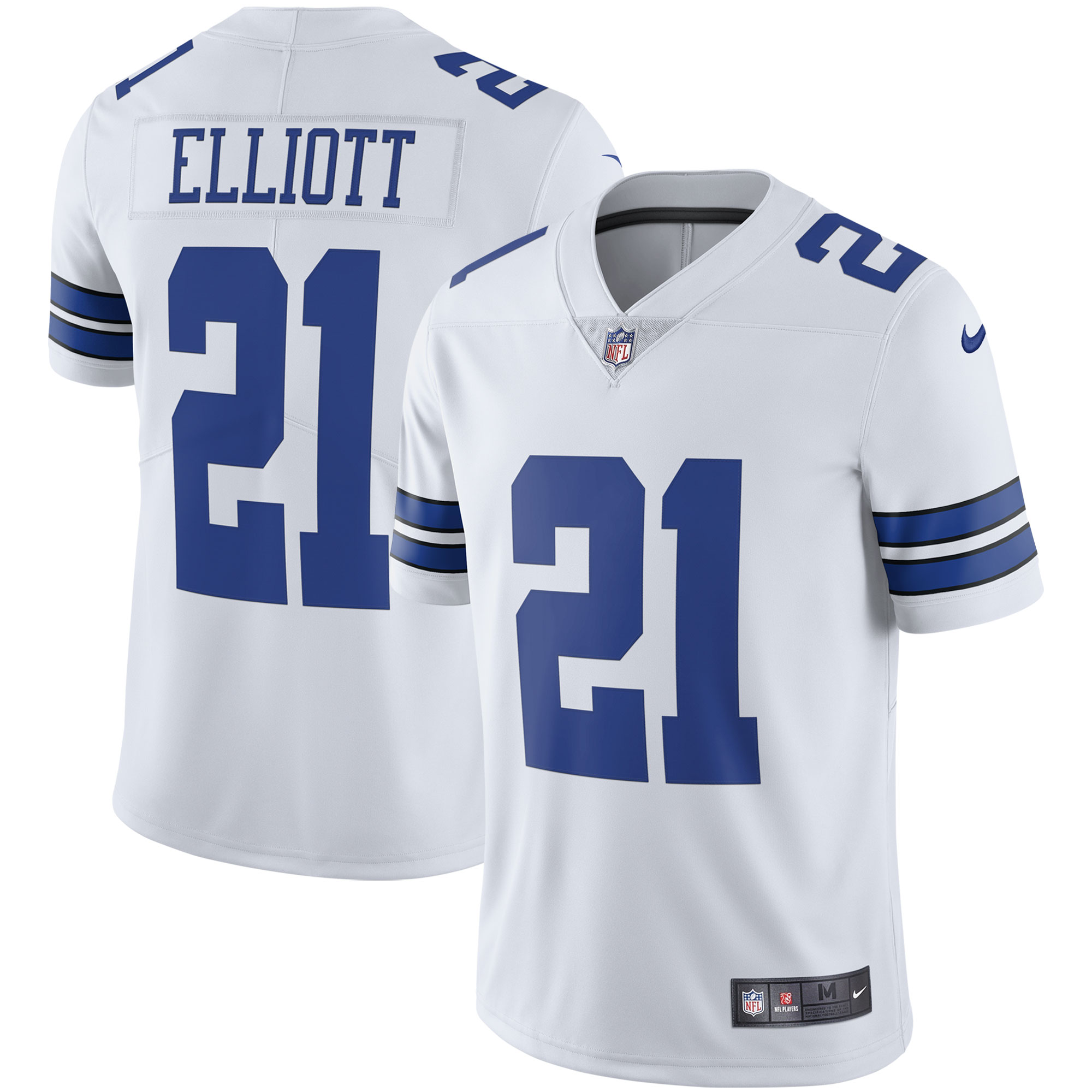 Ezekiel Elliott Dallas Cowboys Vapor Limited Player Jersey - White