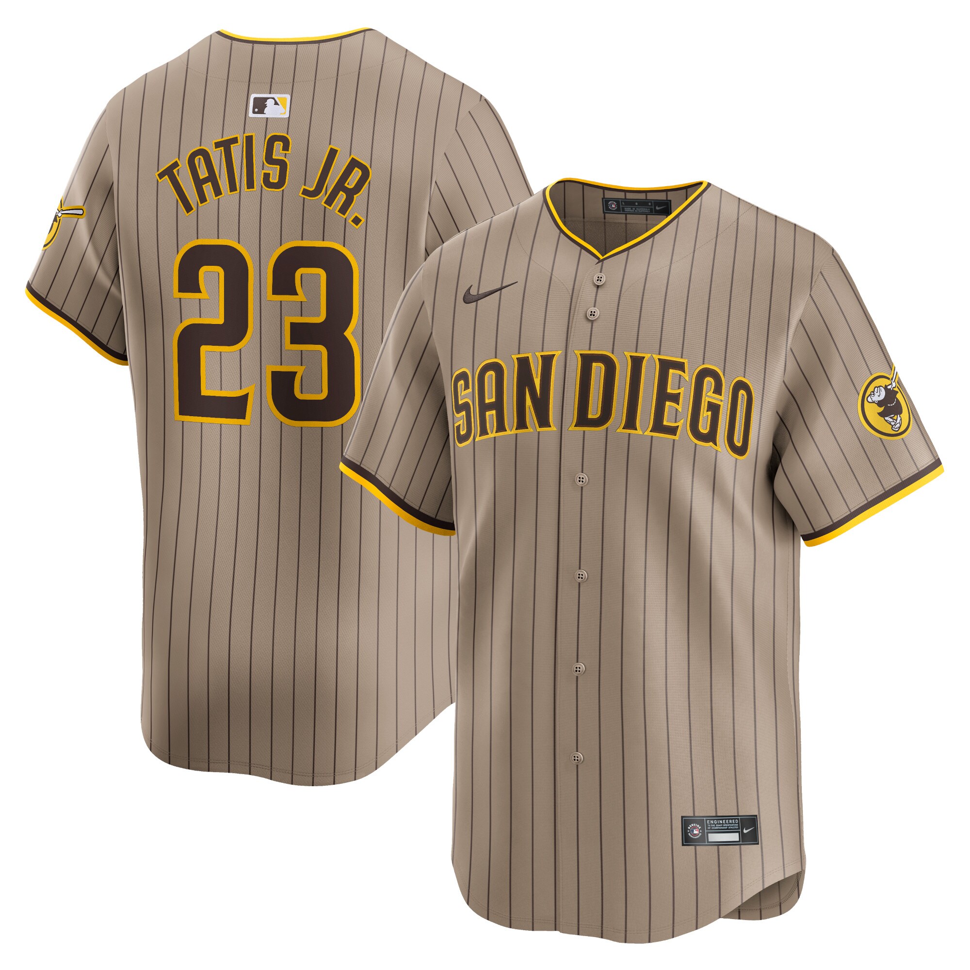 Fernando Tatis Jr. San Diego Padres Alternate Limited Player Jersey\u00c2\u00a0\u00e2\u20ac\u201c Tan