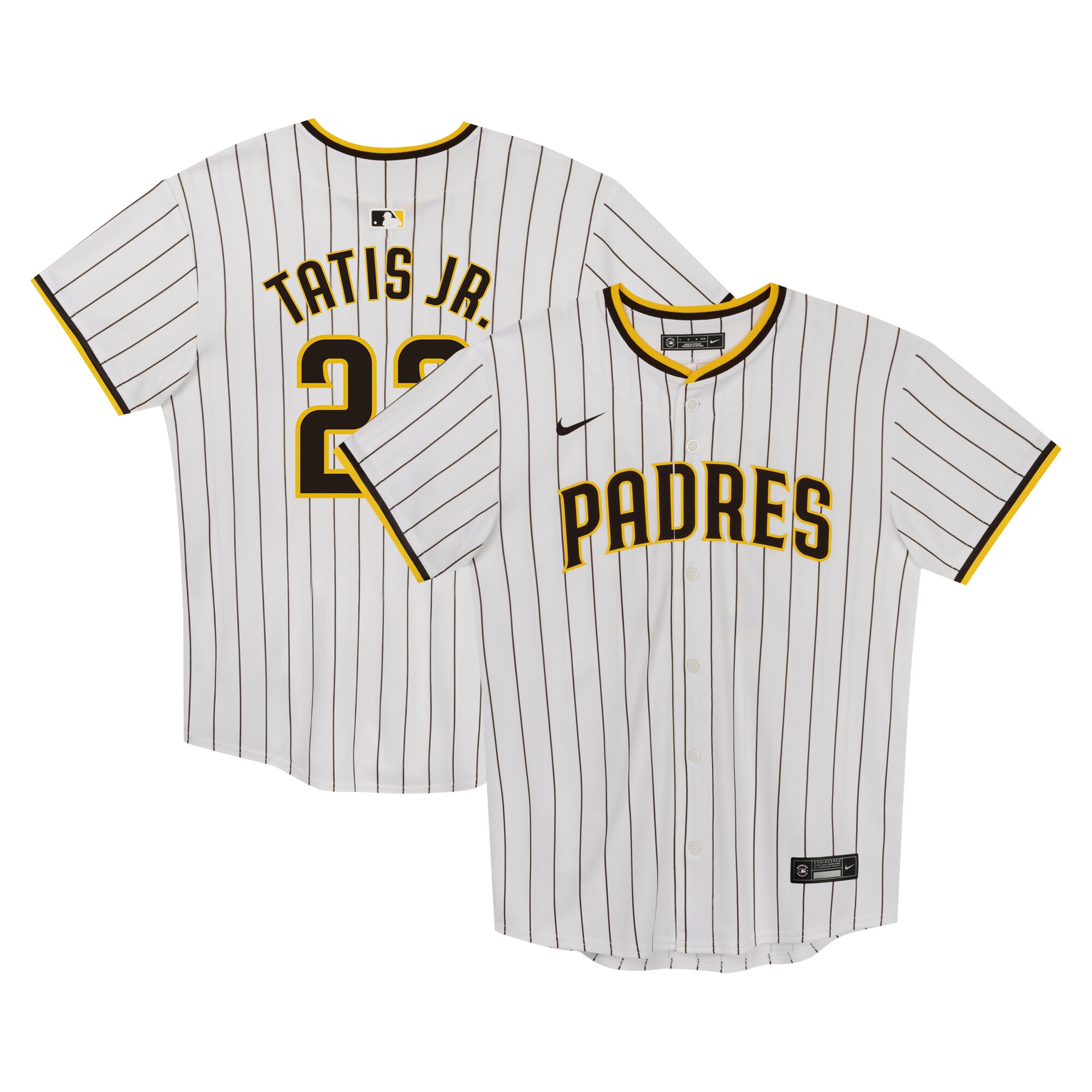 Fernando Tatis Jr. San Diego Padres Preschool Home Game Jersey - White