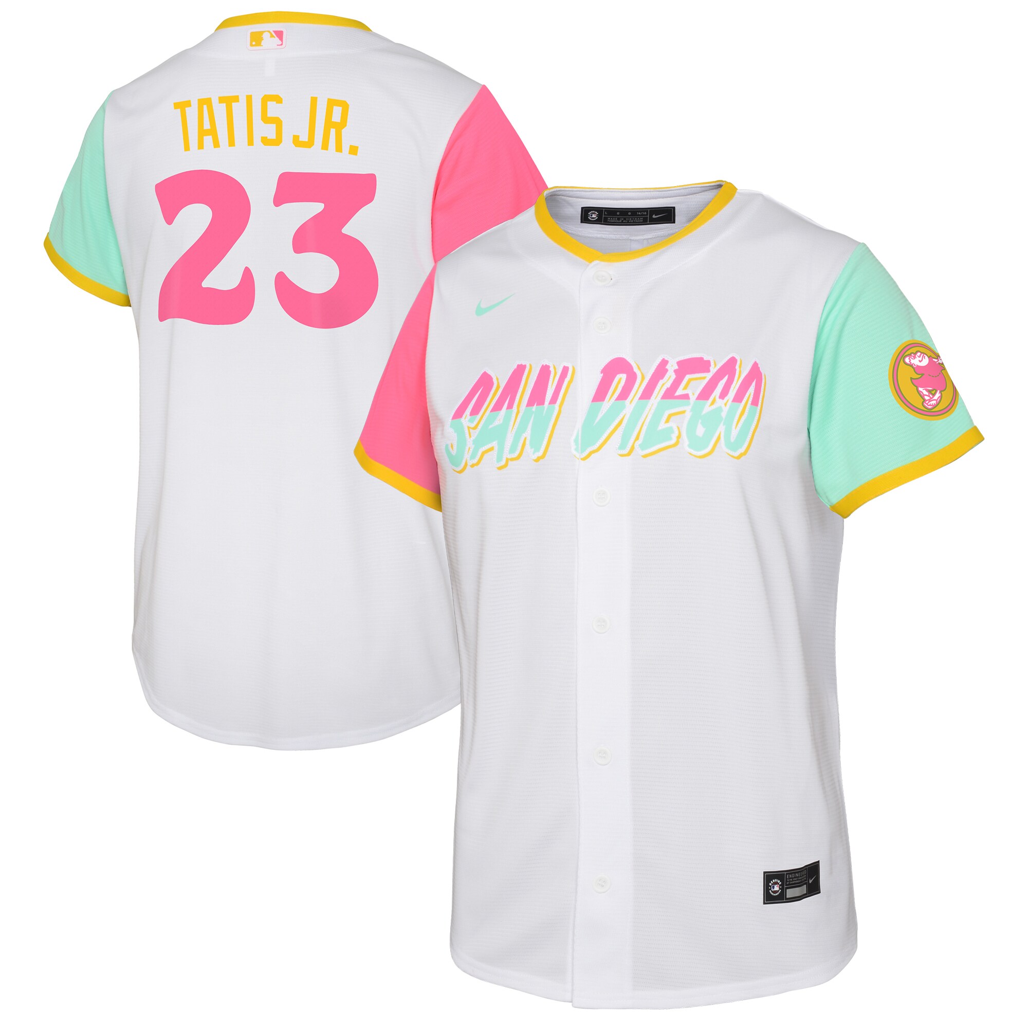 Fernando Tatis Jr. San Diego Padres Toddler City Connect Replica Player Jersey - White