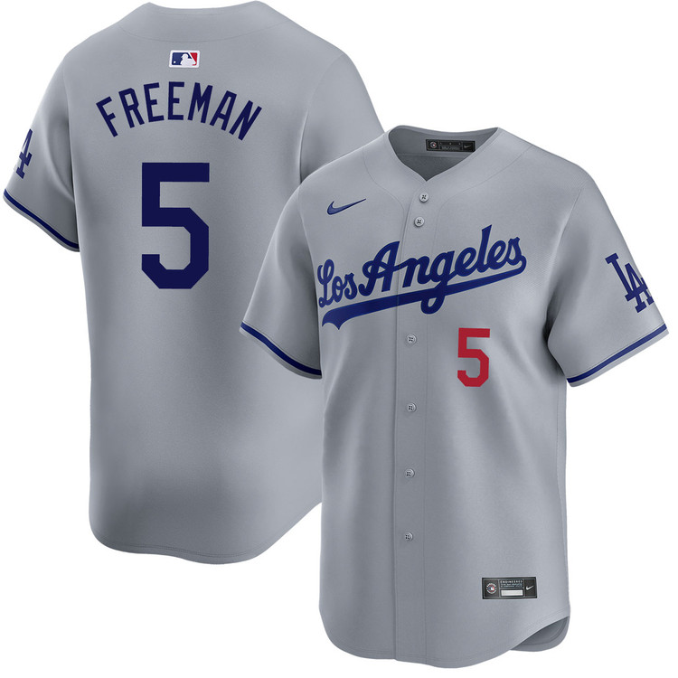 Freddie Freeman Los Angeles Dodgers Road Limited Jersey