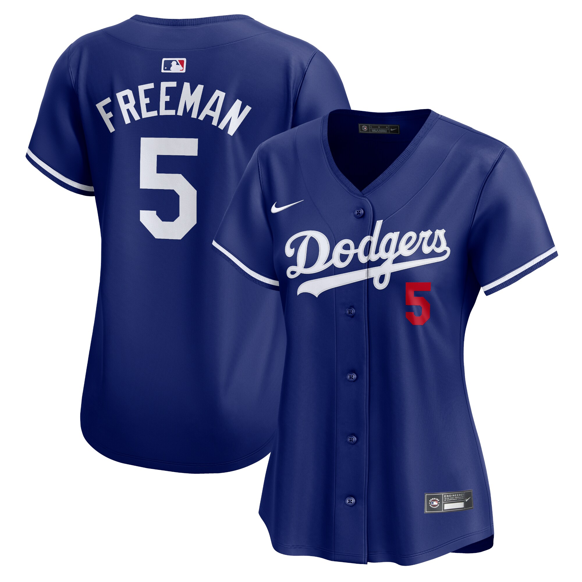 Freddie Freeman Los Angeles Dodgers Women's Alternate Limited Player Jersey\u00c2\u00a0\u00e2\u20ac\u201c Royal