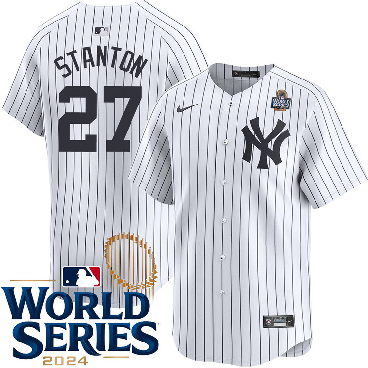 Giancarlo Stanton New York Yankees Youth Home Limited World Series Jersey