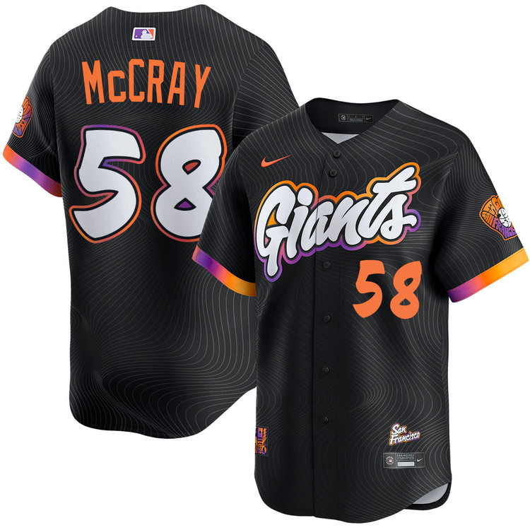 Grant McCray San Francisco Giants City Connect 2.0 Limited Jersey