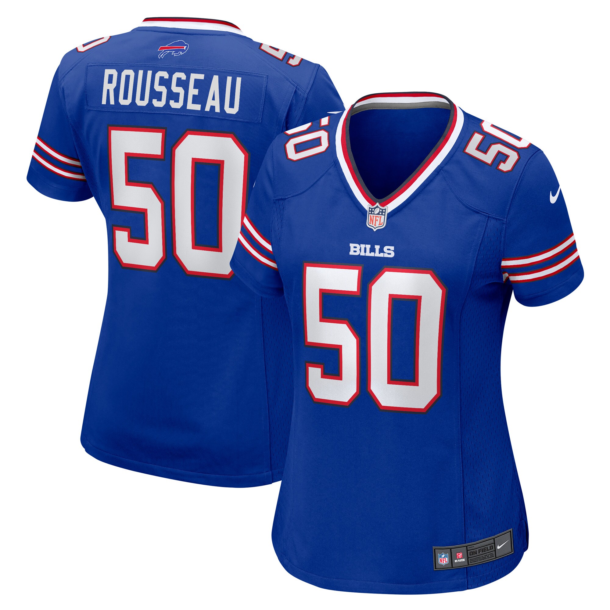 Gregory Rousseau Buffalo Bills Women's Game Jersey - Royal