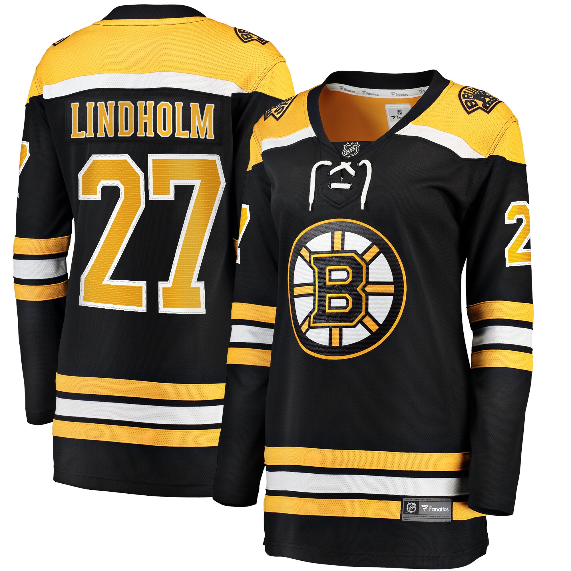 Hampus Lindholm Boston Bruins Women's Fanatics Home Breakaway Player Jersey - Black