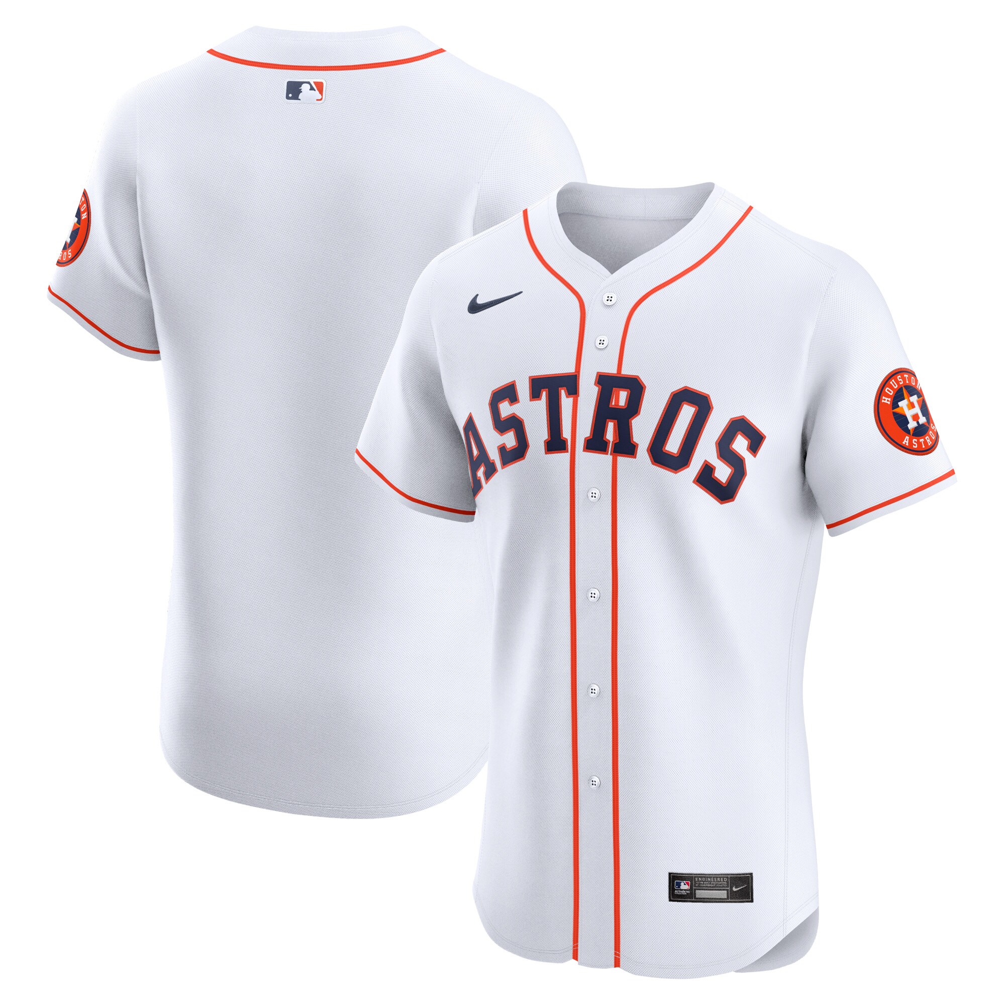 Houston Astros Home Elite Jersey - White