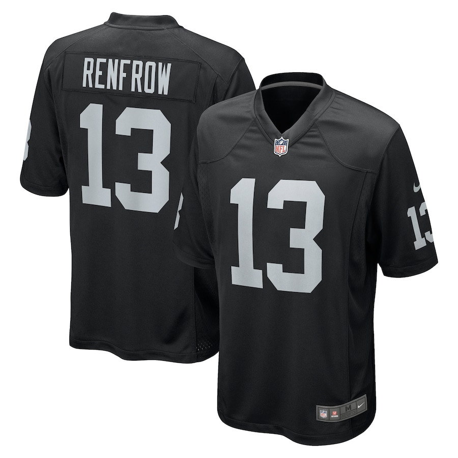Hunter Renfrow 13 Las Vegas Raiders Men Game Jersey - Black