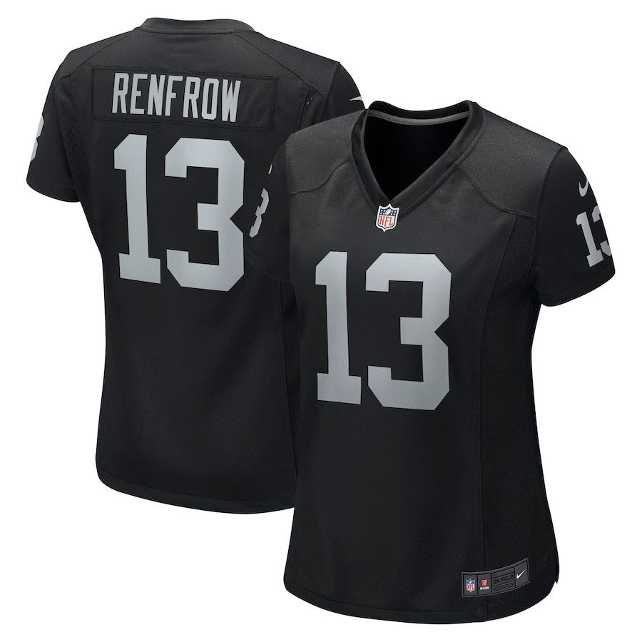 Hunter Renfrow 13 Las Vegas Raiders Women Game Jersey - Black