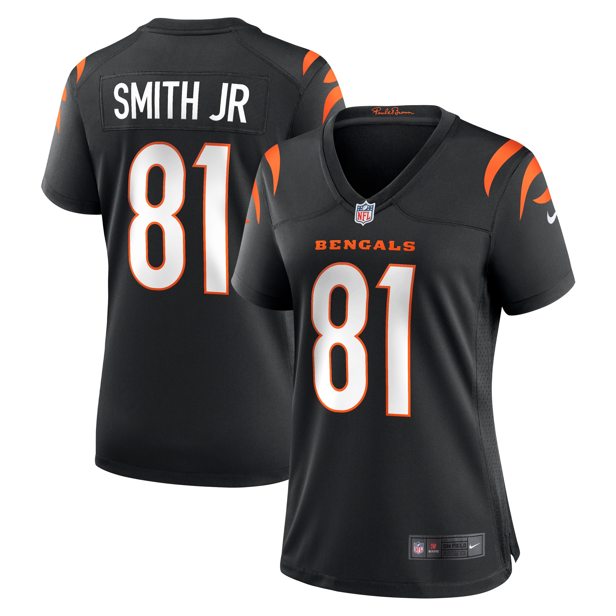 Irv Smith Jr. Cincinnati Bengals Women's Game Jersey - Black