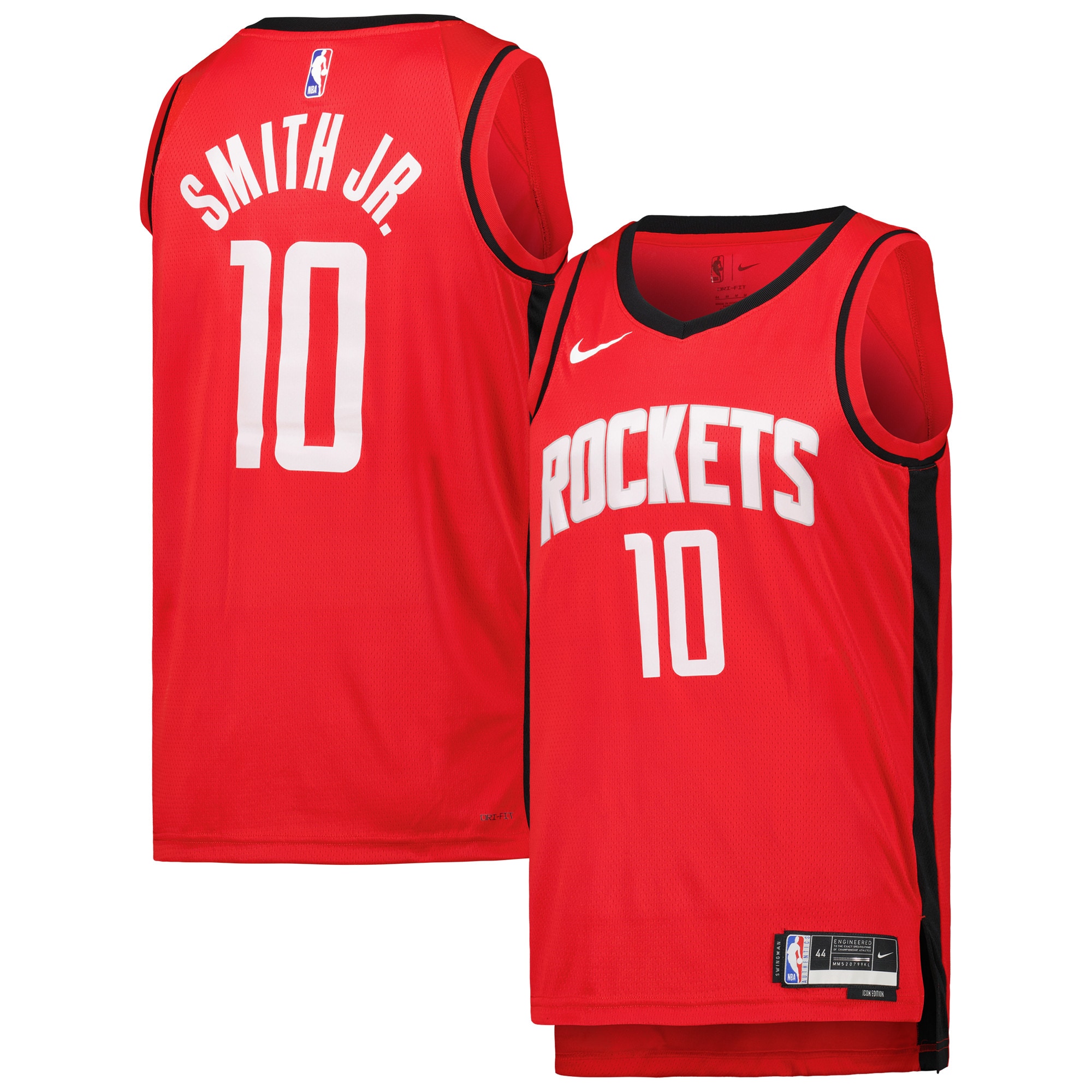 Jabari Smith Jr. Houston Rockets Unisex Swingman Jersey - Icon Edition - Red