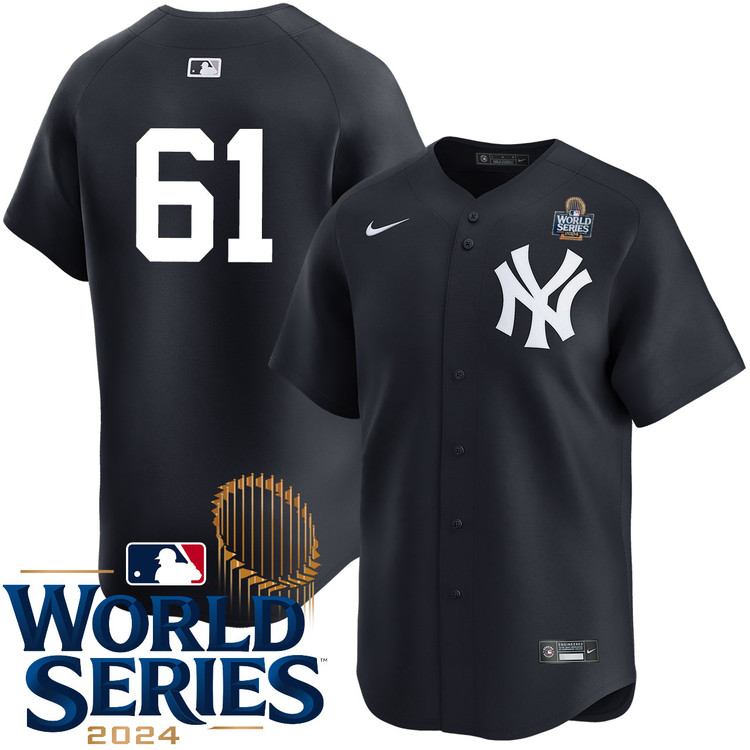 Jake Cousins New York Yankees Alternate Limited Player World Series Jersey