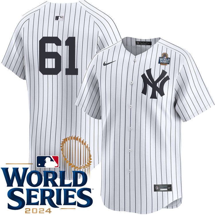 Jake Cousins New York Yankees Home Limited Player World Series Jersey