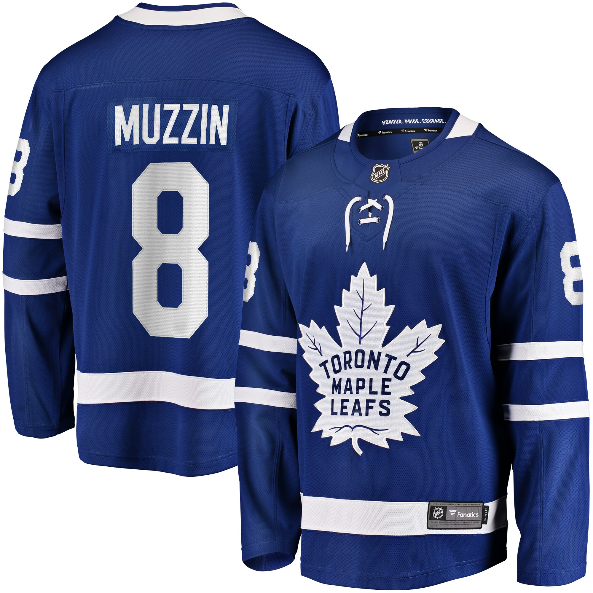 Jake Muzzin Toronto Maple Leafs Fanatics Replica Player Jersey - Blue
