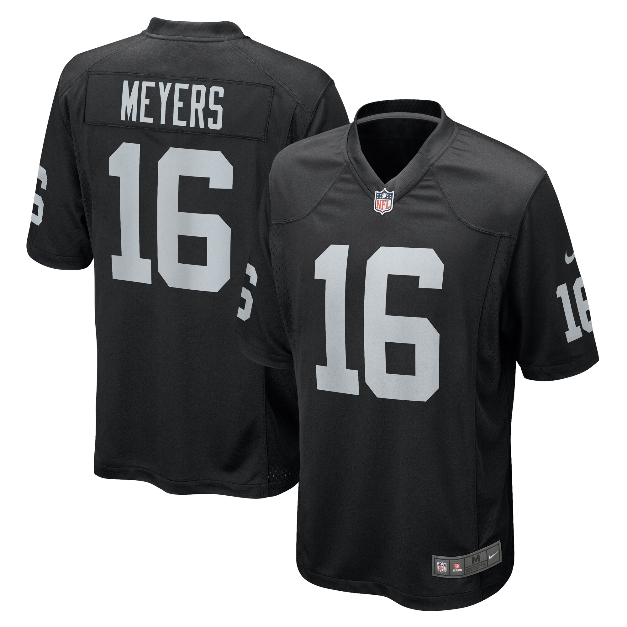 Jakobi Meyers Las Vegas Raiders Game Player Jersey - Black