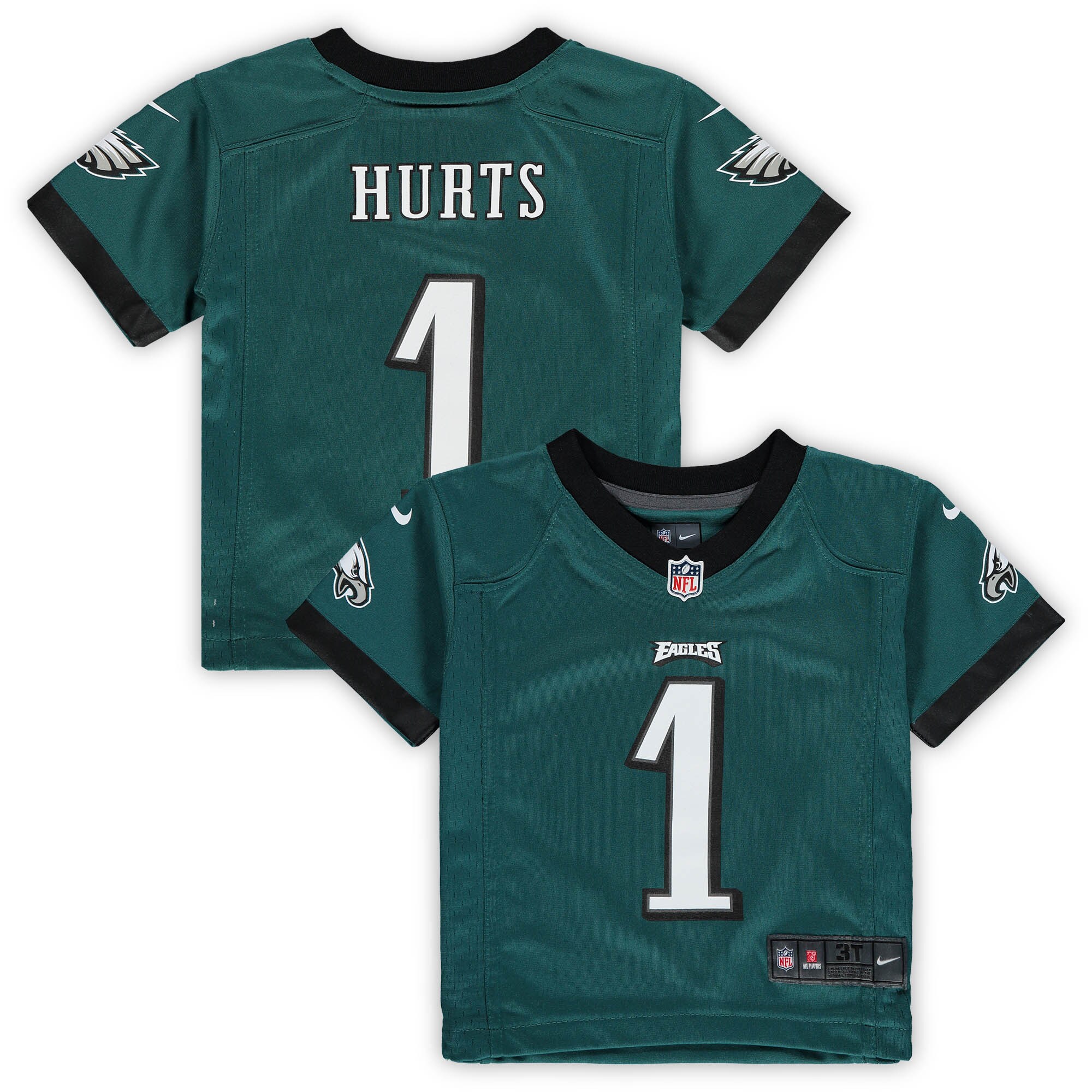 Jalen Hurts Philadelphia Eagles Toddler Game Jersey - Green