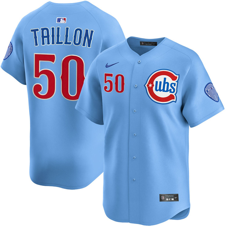 Jameson Taillon Chicago Cubs Youth Blues Alternate Limited Jersey