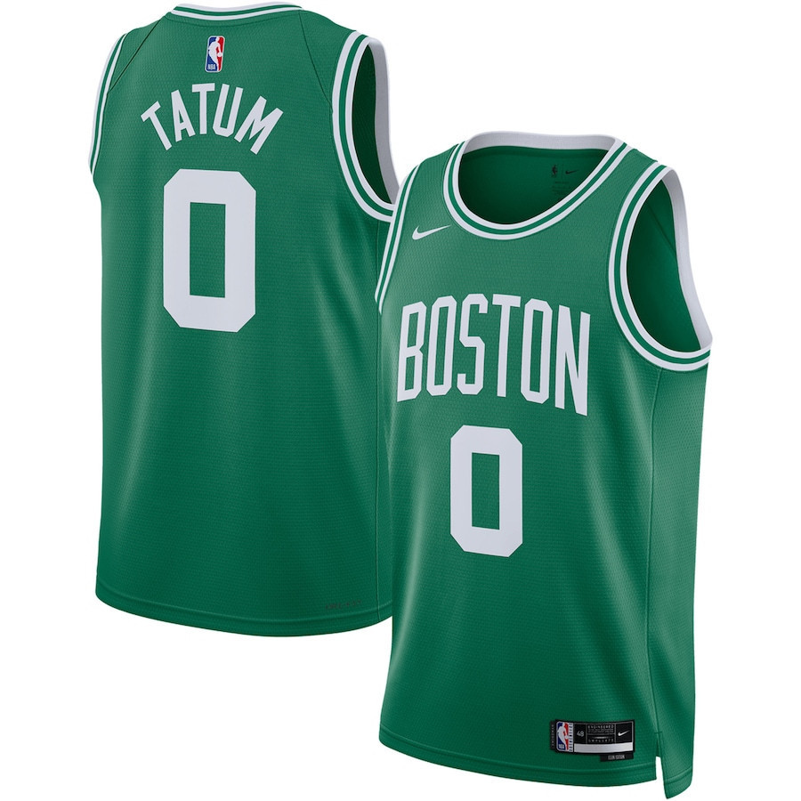Jayson Tatum 0 Boston Celtics Unisex Swingman Jersey - Icon Edition - Kelly Green