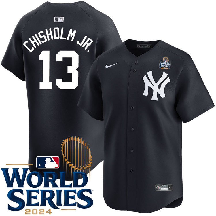 Jazz Chisholm Jr. New York Yankees Alternate Limited World Series Jersey