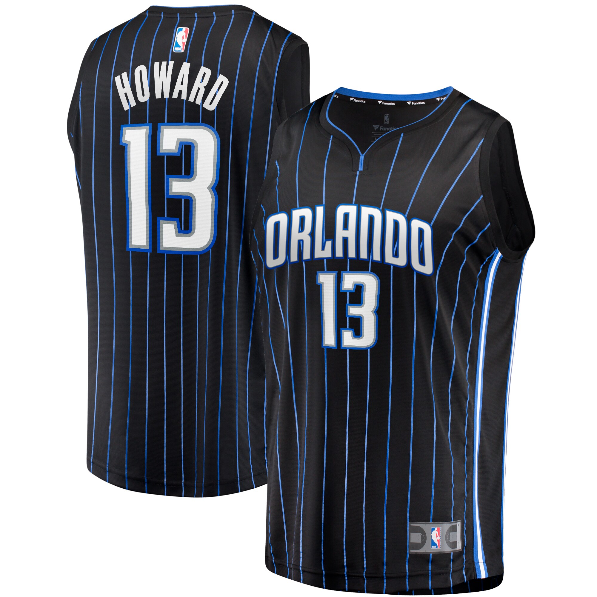 Jett Howard Orlando Magic Fanatics Fast Break Replica Jersey - Icon Edition - Black