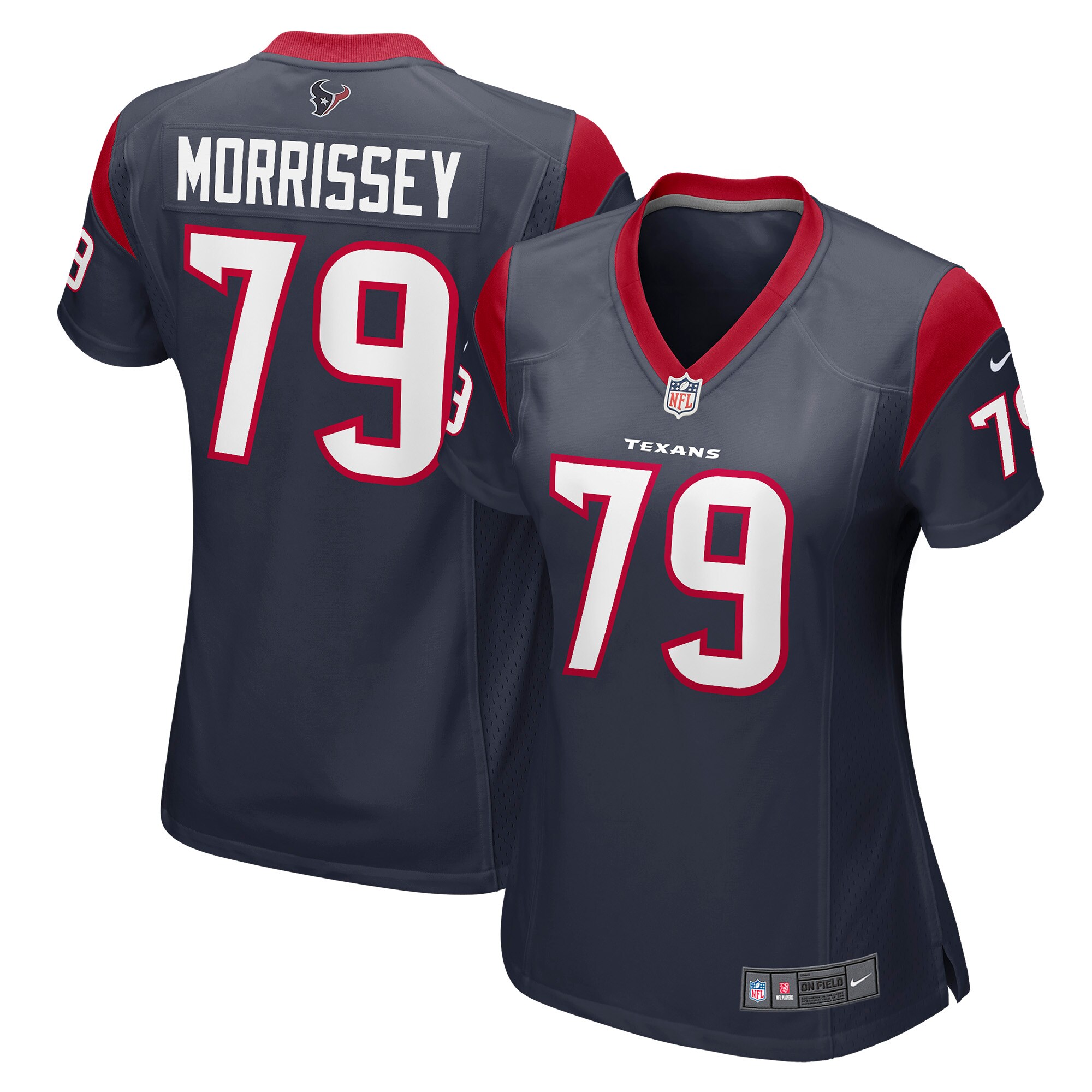 Jimmy Morrissey Houston Texans Women's Game Jersey - Navy
