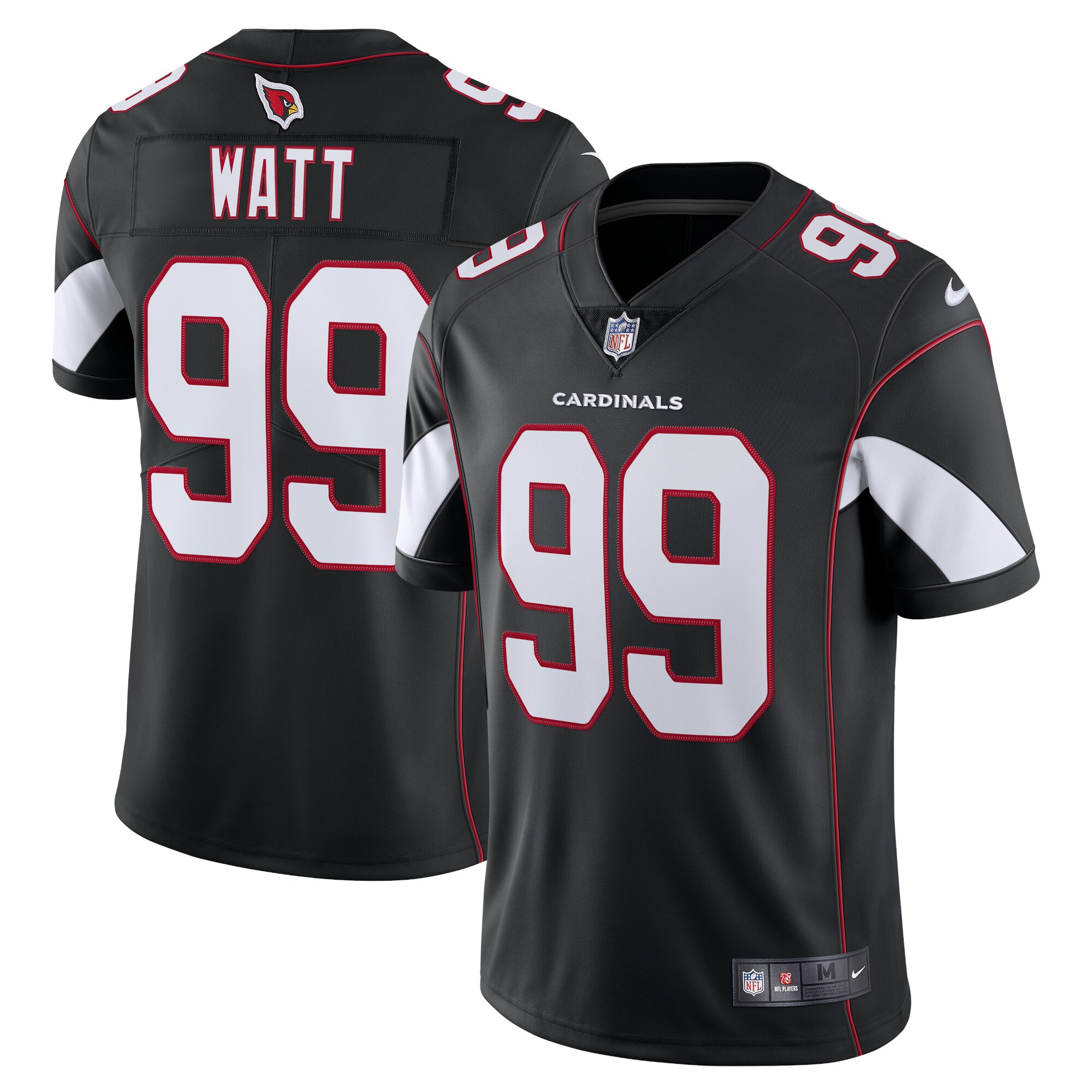 J.J. Watt Arizona Cardinals Vapor Limited Jersey - Black